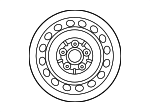 44740102019040 - Suspension: Wheel, Steel for Mercedes-Benz Image
