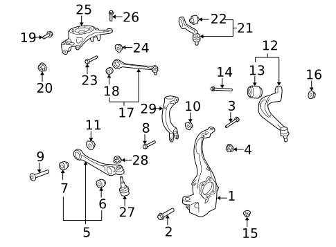 Suspension Components for 2013 Audi A5 #0