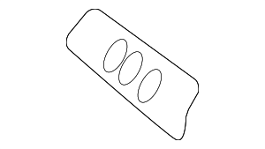 958552706003T0 - Body: Dashboard Air Vent Trim for Porsche Image