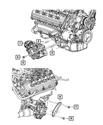 68495080AA - All Wheel Drive; Differential and Drive Line: Front Axle Differential for Chrysler: 300 | Dodge: Challenger, Charger Image