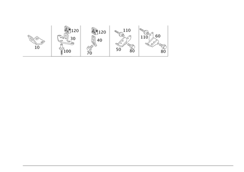 Child Seat Mounting for 2009 Mercedes-Benz E320 #0