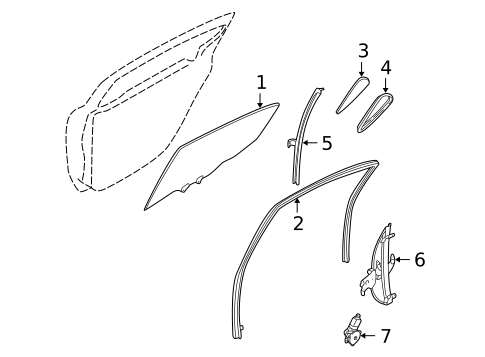 Rear Door for 2001 Nissan Maxima #0