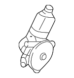8273055Y03 - Electrical: Window Motor for Nissan: Maxima, Pulsar NX, Sentra, Stanza Image