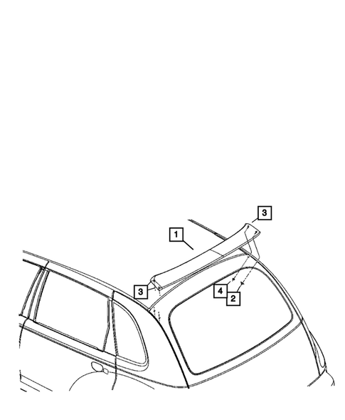 Moldings and Ornamentation for 2009 Chrysler PT Cruiser #1