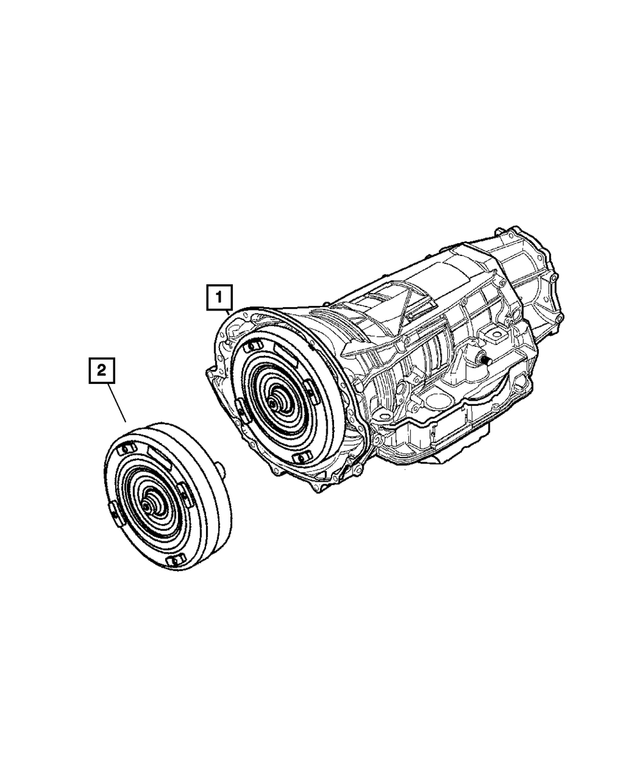 RL051241AA - Automatic Transmission Multi-Speed: Torque Converter for Mopar Image