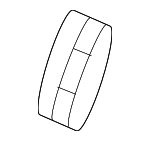 S2V343644 - Emission System: Vacuum Hose Clamp for Mazda Image