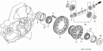 41313PX5000 - Transmission - Manual: ROLLER (5X37) for Honda Image