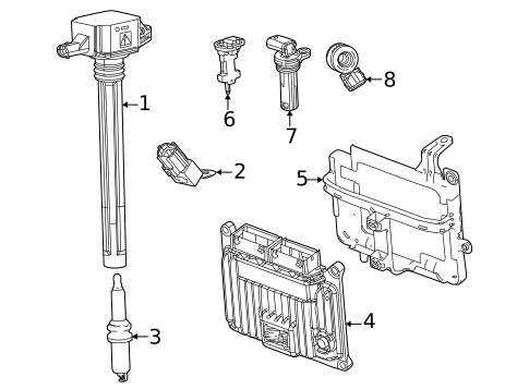Control Modules for 2024 Jeep Grand Cherokee #0