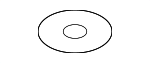 7H0419713 - Engine: Side Support Washer for Volkswagen Image