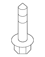 N91231201 - Body: Engine Cradle Bolt for Volkswagen Image