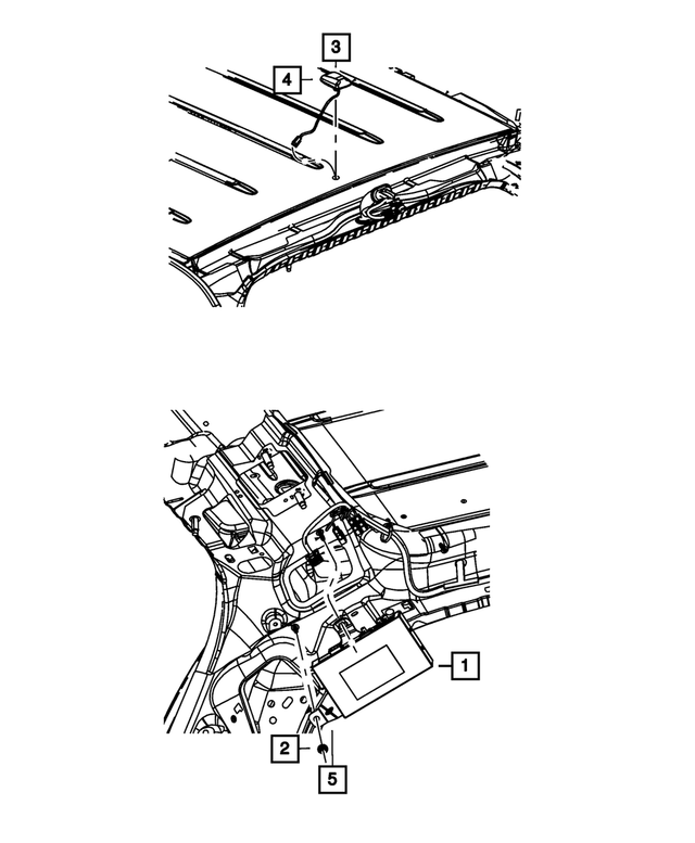 5064189AH - Electrical: Satellite Receiver for Mopar Image