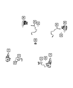 68073058AB - : Lateral Acceleration Sensor, Front for Fiat: 500 Image