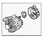 12318570675 - : Alternator for BMW: X5 Image