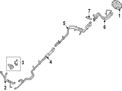 Oil Cooler for 2025 Ram 1500 #1