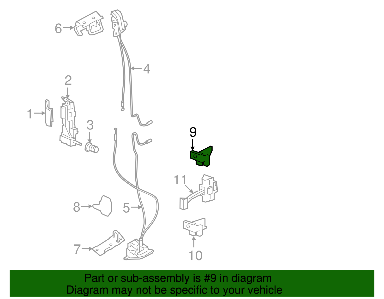 Upper Hinge - BMW (51817266715)