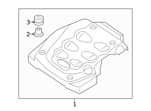 Engine Appearance Cover for 2006 INFINITI FX35 #0