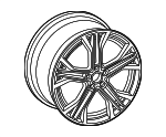 4K8601025AA - : Wheel, Alloy for Audi: A7 Sportback Image