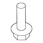 9390345480 - Body: Bumper Cover Screw for Honda Image