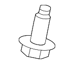 LR042472 - Suspension: Shield Screw for Land Rover: Discovery, Discovery Sport, LR2, Range Rover, Range Rover Evoque, Range Rover Sport Image