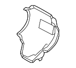 LR139066 - Suspension: Shield for Land Rover: Defender 110, Defender 130, Defender 90, Discovery Image