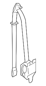 F1Y957L30A02 - : Seat Belt Assembly for Mazda: RX-8 Image