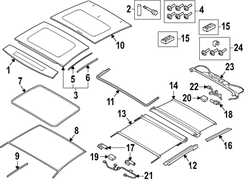 Sunroof for 2025 Porsche Panamera #0