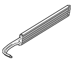 97034723950 - Steering: Oil Cooler for Porsche: Panamera Image