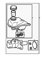 4720109A90 - : Master Cylinder Assembly for Toyota: Corolla Cross Image