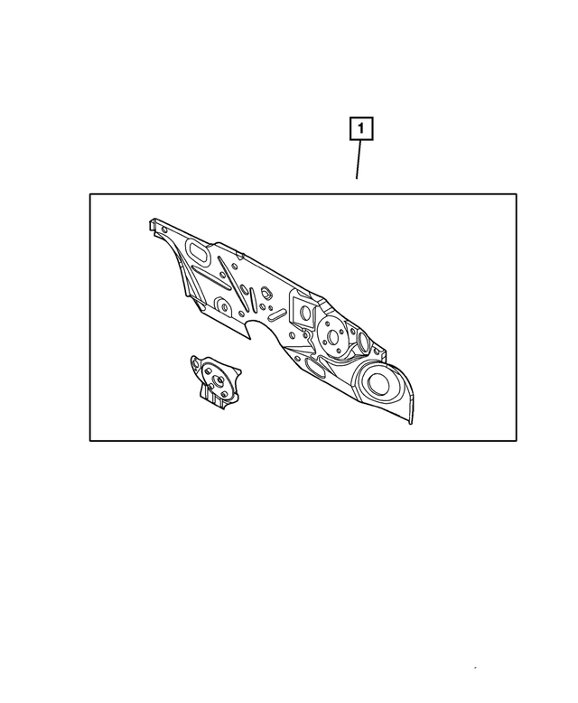 « 5017558AE – Body Sheet Metal Except Doors : Tablier Panneau pour Mopar Image »
