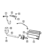 6502847 - Emission Controls: Hex Head Bolt And Washer, Mounting for Mopar Image