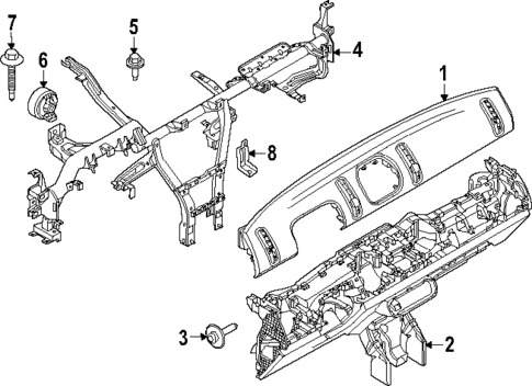 Instrument Panel for 2025 Mini Countryman #0