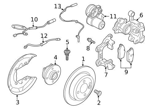 Rear Brakes for 2020 Mini Cooper #0