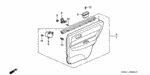 90101S03000 - Interior/Bumper: SCREW, TAPPING (4X16) for Acura Image
