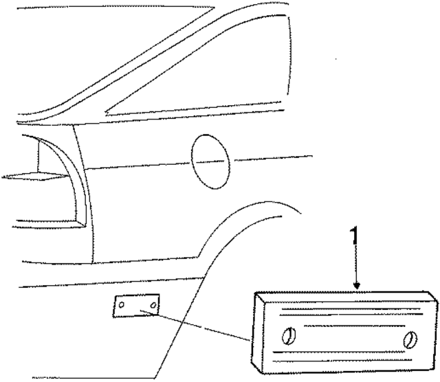 4174820 - Electrical: Side Marker Lamp for Mopar Image