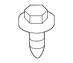 MS452393 - Electrical: Lens &amp; Housing Screw for Mitsubishi Image
