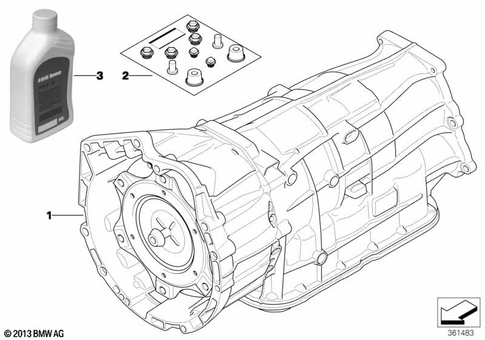 Automatic Transmission for 2011 BMW 328xi #0