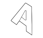 4B0853741C2ZZ - Body: Nameplate for Audi Image