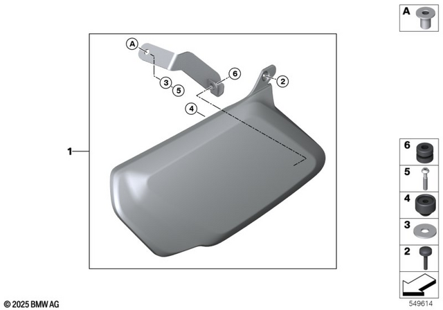 52538535861 - Design: Rubber Buffer - Da=20 for BMW-Motorrad Image