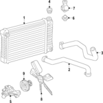 21397 - Cooling System: ACDelcoâ„¢ Radiator for GM Image