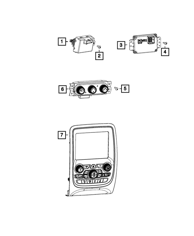 68089105AA - Electrical: Hex Head Screw for Mopar Image image