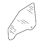 4B0845201 - Body: Door Glass for Audi: A6, A6 Quattro, Allroad Quattro Image