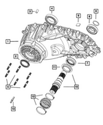 68433227AB - Transfer Case and Power Transfer Unit: Boot for Ram: 2500, 3500 Image