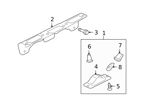 Bulbs - Chassis for 2010 Mitsubishi Eclipse #4