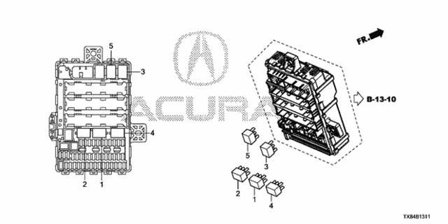 Control Unit (Cabin) (2) for 2013 Acura ILX #0