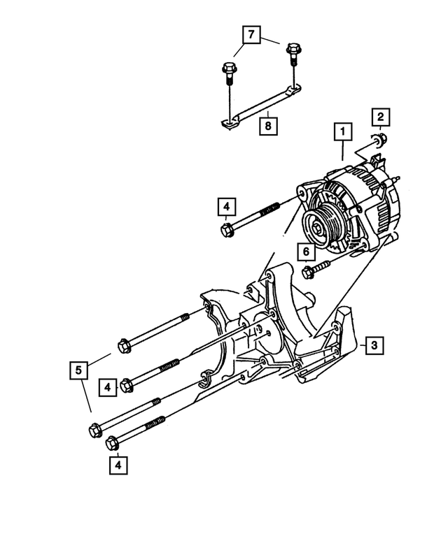 RL028925AA - Electrical: Engine Generator for Mopar Image