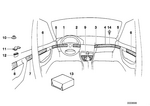 11119157037 - Vehicle Trim: Grommet for BMW Image
