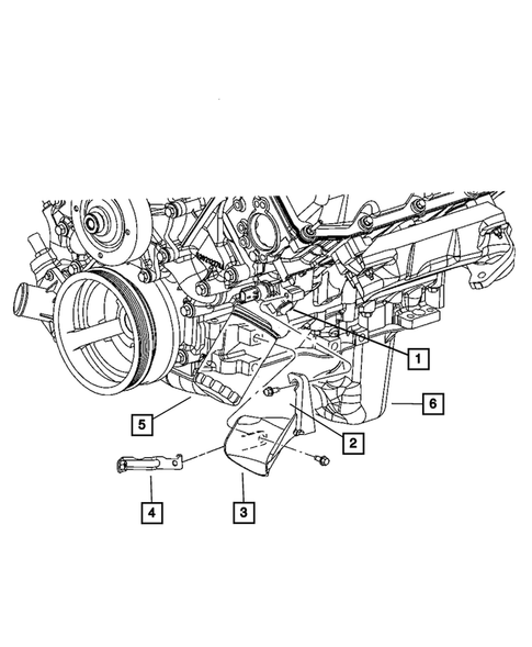 Engine Oiling for 2006 Jeep Commander #1
