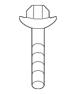 33306861944 - Suspension: Rear Lateral Arm Outer Bolt for BMW: 530e, 530e xDrive, 530i, 530i xDrive, 540d xDrive, 540i, 540i xDrive, 550e xDrive, 740i, 740i xDrive, 745e xDrive, 750e xDrive, 750i xDrive, 760i xDrive, 840i, 840i Gran Coupe, 840i xDrive, 840i xDrive Gran Coupe, i5, i7, iX, M5, M550i xDrive, M760i xDrive, M8, M8 Gran Coupe, M850i xDrive, M850i xDrive Gran Coupe, X3, X4, X5, X6, X7, XM Image