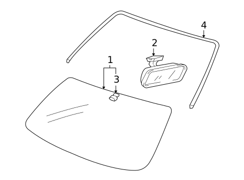 Reveal Moldings for 2008 Kia Optima #0