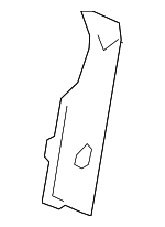 80A883317A4PK - Body: Inner Cover for Audi: Q5, Q5 PHEV, Q5 Sportback, SQ5, SQ5 Sportback Image